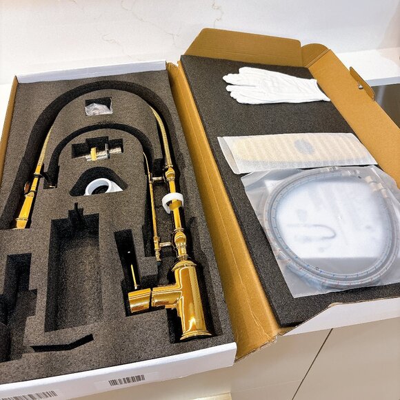 BRAND NEW GOLD FAUCET - Picture 5 of 5